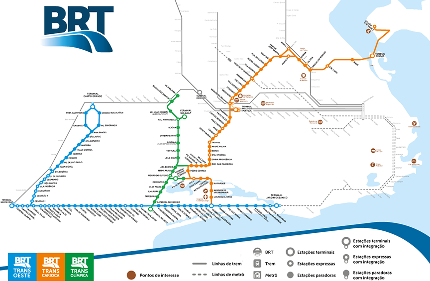 Brt Rio Esta Es E Hor Rios De Funcionamento Hrs Brasil Turismo