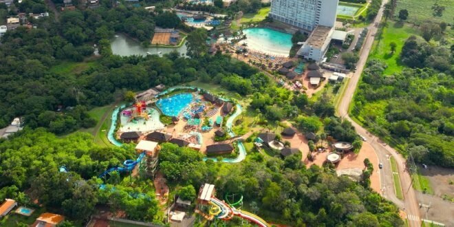 Vista panorâmica do Grupo Mabu, em Foz do Iguaçu - Paraná Divulgação / Grupo Mabu